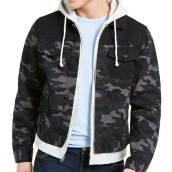 Sun + Stone Other - NWT Sun + Stone Layered Camo Jacket~SizeXL